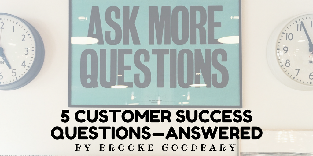 Customer Success questions