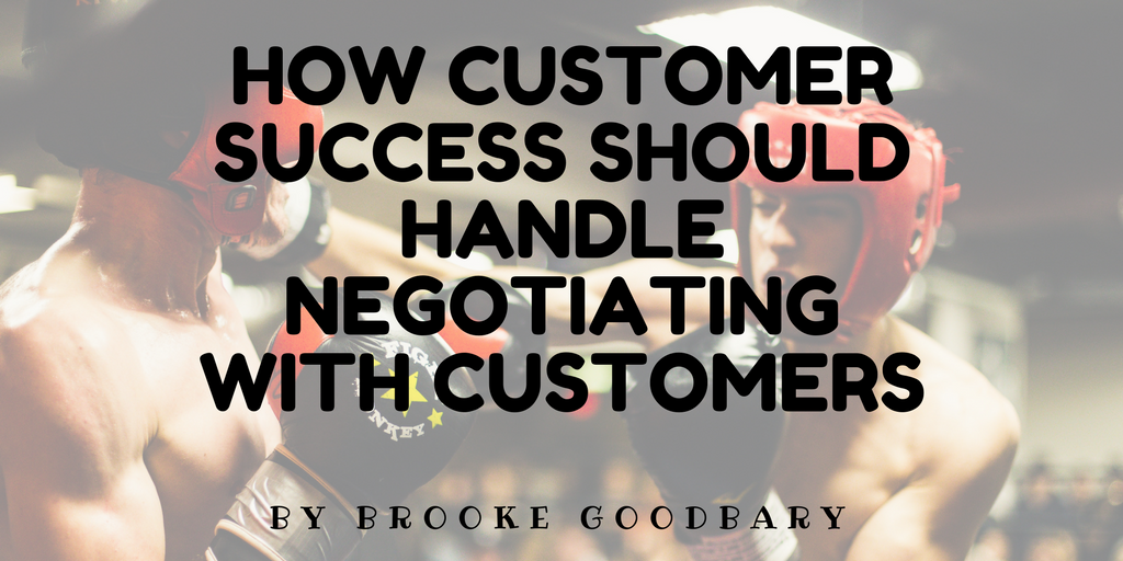 negotiating with customers